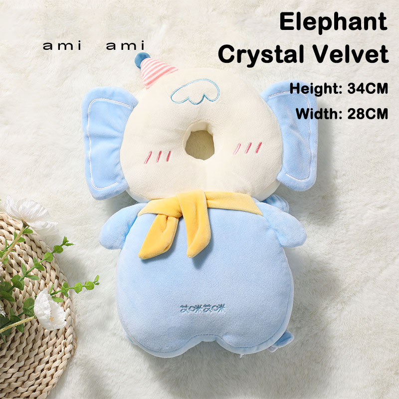Baby Head Protection Backpack Safety Headguard Pillow Learning Walking Baby Head Security Protection Bantal Bayi
