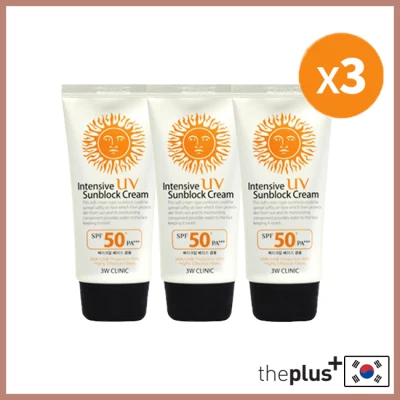 [1+1+1] 3W Clinic Intensive UV Sunblock Cream SPF50+++