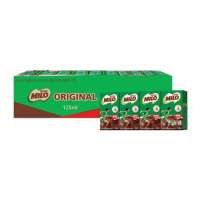 Milo Chocolate Malt Milk UHT Packet Drink 125ML X 40 - Case