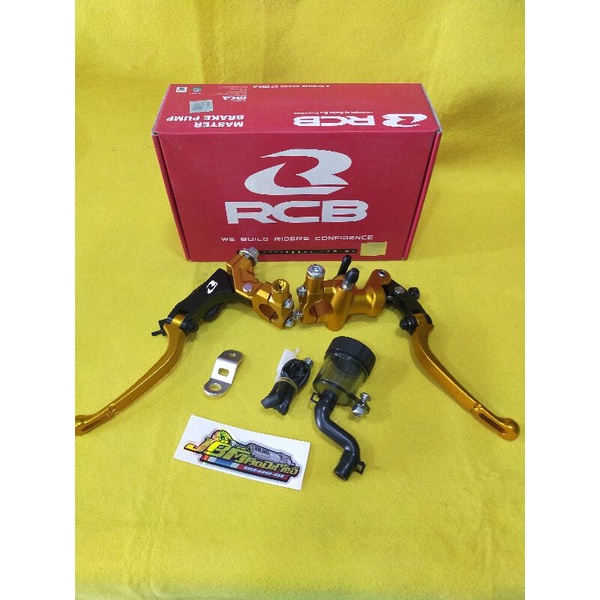 Master Rem Rcb Radial S1 14 mm & Handel kiri/kopling Universal All motor Harga 1,499,999 rupiah*Gratis Ongkir
