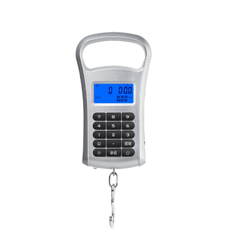 Price Scale Digital Scale with Ruler Portable Travel Luggage Weighing Scale Digital Fishing Scale Kitchen Food Scale
