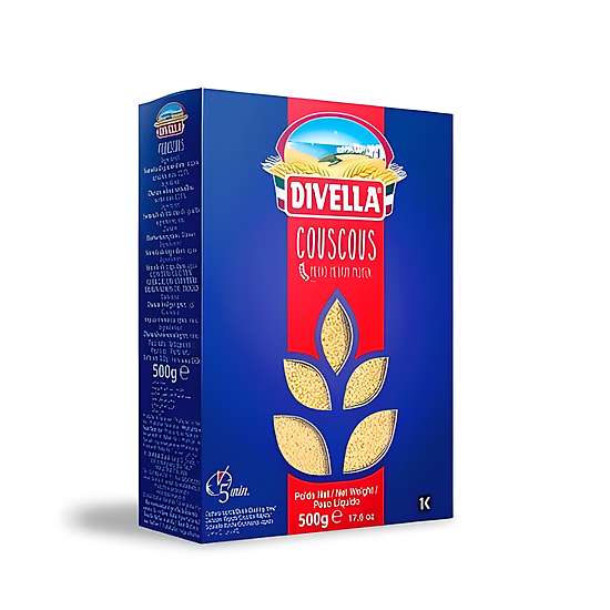 🍚 HẠT GẠO DIVELLA COUSCOUS – NẤU MÓN CƠM COUSCOUS NGON CHUẨN NHÀ HÀNG Ý TẠI NHÀ – GÓI 500G 🍚