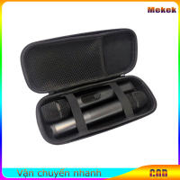 Portable Wireless Microphone Storage Bag Shockproof Large-capacity Hard Carry Bag With Shoulder Strap For Travelling Camping Business Trip