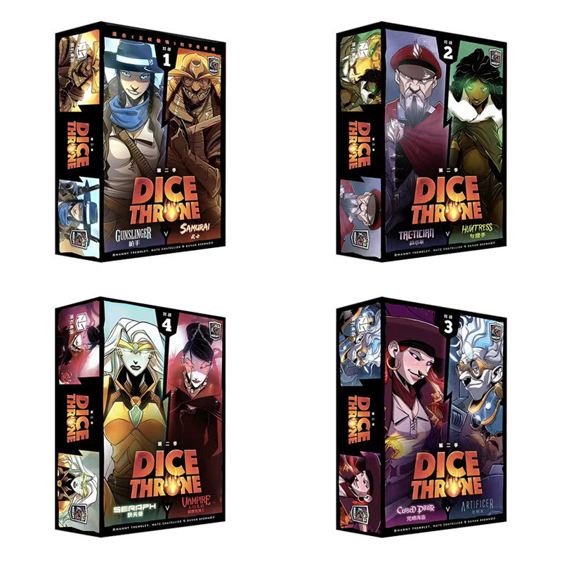 Boardgame Dice Throne Adventures bản Trung Engsub Tigar
