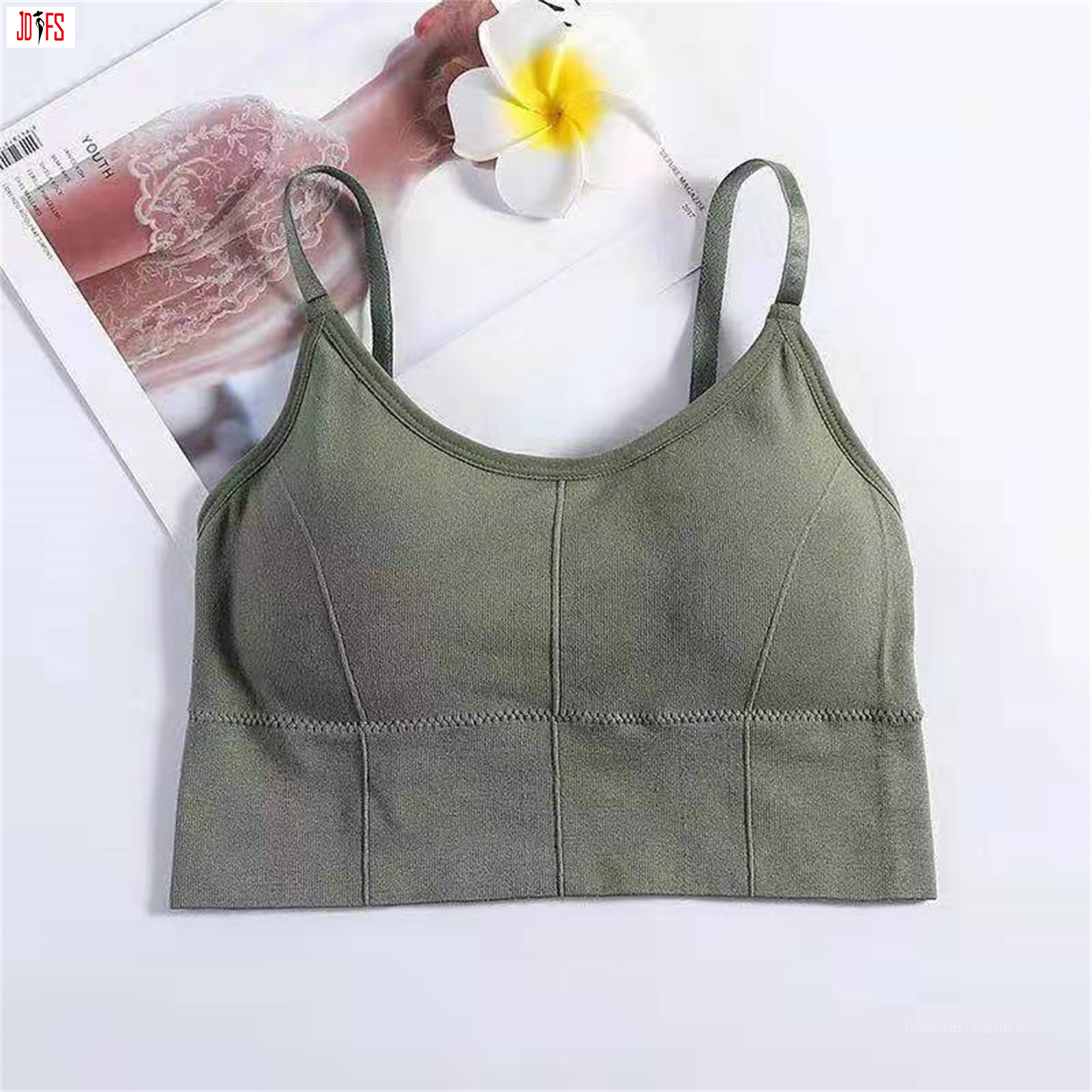 Cyprus Large Size Thin Bra Fixed Full Cup Seamless Front Buckle Adjustable  Correction Underwear Women's Wireless Push up Underwear