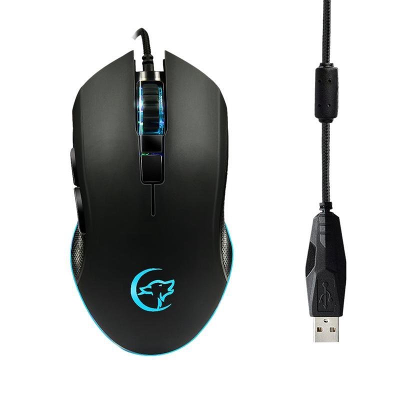 Bảng giá Ergonomic Design Colorful Breathing Lights Wired High-End Advanced Gaming Mouse For Pubg Pc Laptop Phong Vũ