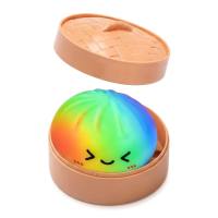 Giorgione สกุดชี่สโลว์ butter squishy สีรุ้ง ของเล่นบีบรูปเกี๊ยว การคืนตัวช้า ค่อยๆ คืนตัว เกี๊ยวหนึบหนับ สร้างสรรค์ น่ารักและนุ่มนวล ลูกบอลสัมผัสเพื่อผ่อนคลาย ความวิตกกังวล ADHD