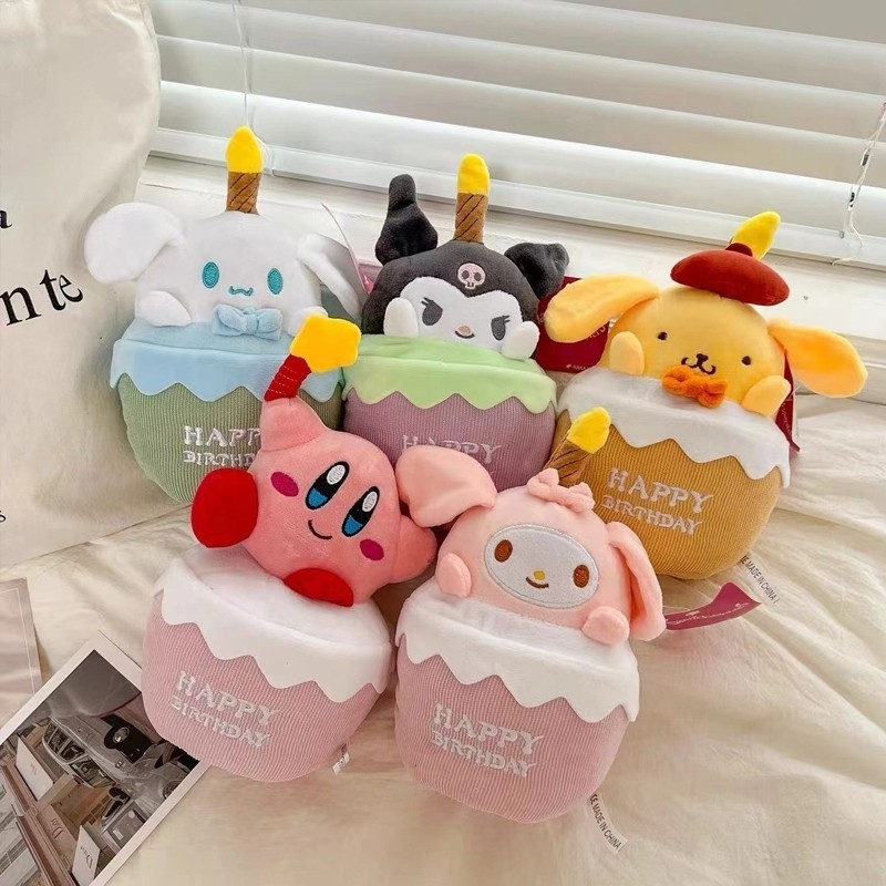 CL LOVERS Boneka Ulang tahun Happy Birthday LED tanpa Suara Hadiah Anak Perempuan dan Laki-laki Kado SNI