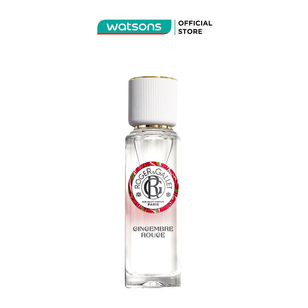 Nước Hoa Roger & Gallet Gingembre Rouge Wellbeing Fragrant Water 30ml