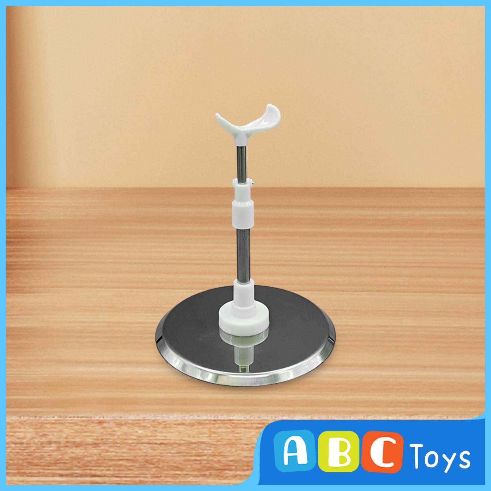 ABCToys Doll Display Holder Doll Support Stand,Collection,Support Frame Portable Stable for Living Room Home Display Table Decoration