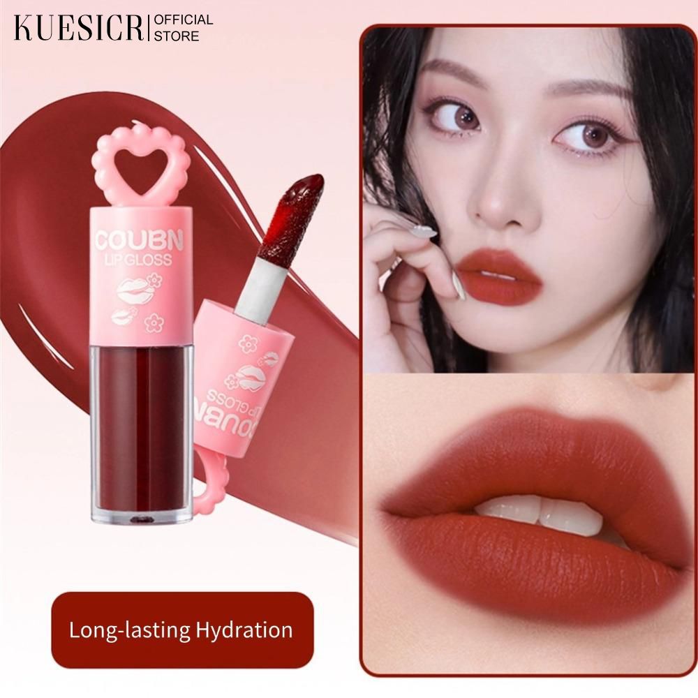 KUESICR COUBN Velvet Matte Lip Balm ลิปบาล์มเนื้อแมทท์ ติดทนนาน บำรุงริมฝีปาก กันน้ำ กันเหงื่อ เนื้อเนียนนุ่ม เครื่องสำอาง ราคา 28 บาท*ส่งฟรี