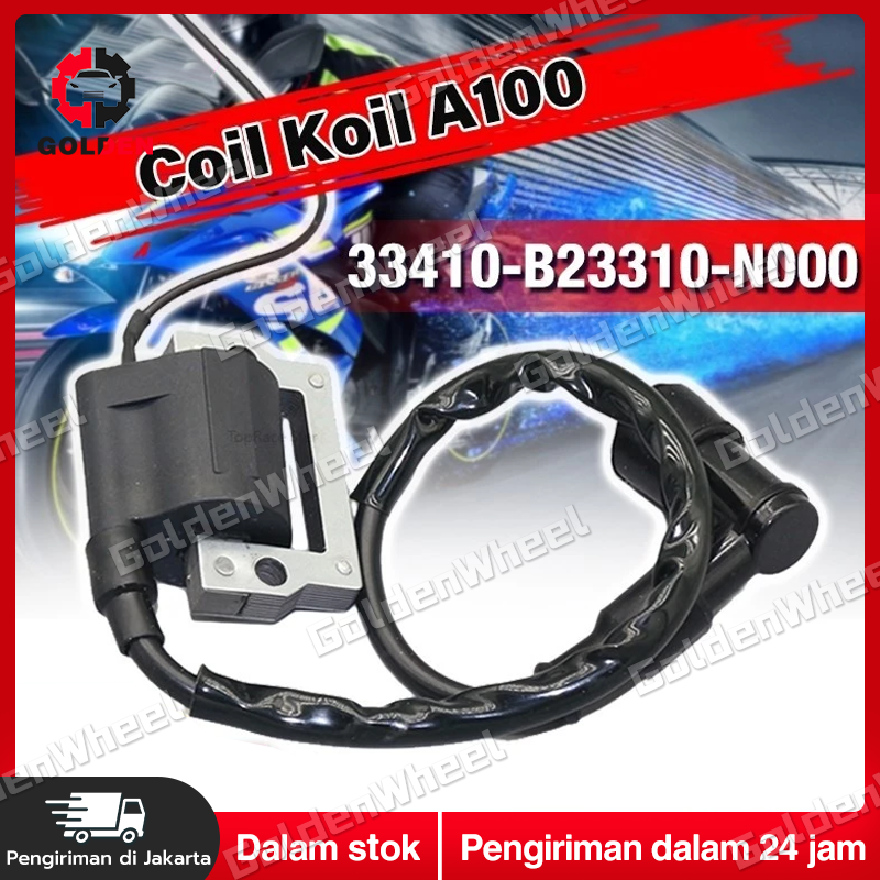 【Cod】Coil Koil A100 Rm Jowo Coil Jahat Koil Cdi Mp31 33410B23310N000 Original Suzuki Harga 33,150 rupiah*Gratis Ongkir