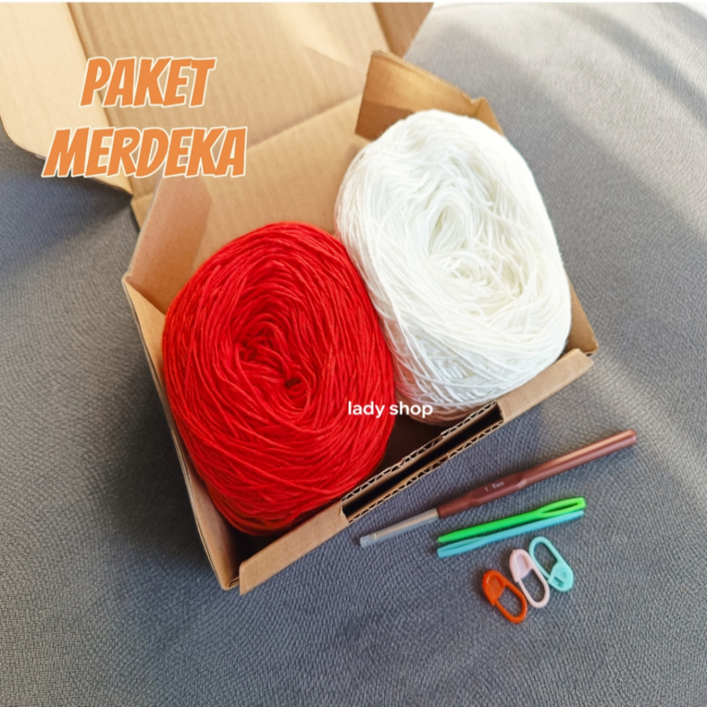 Paket Benang Rajut Murah Untuk Pemula