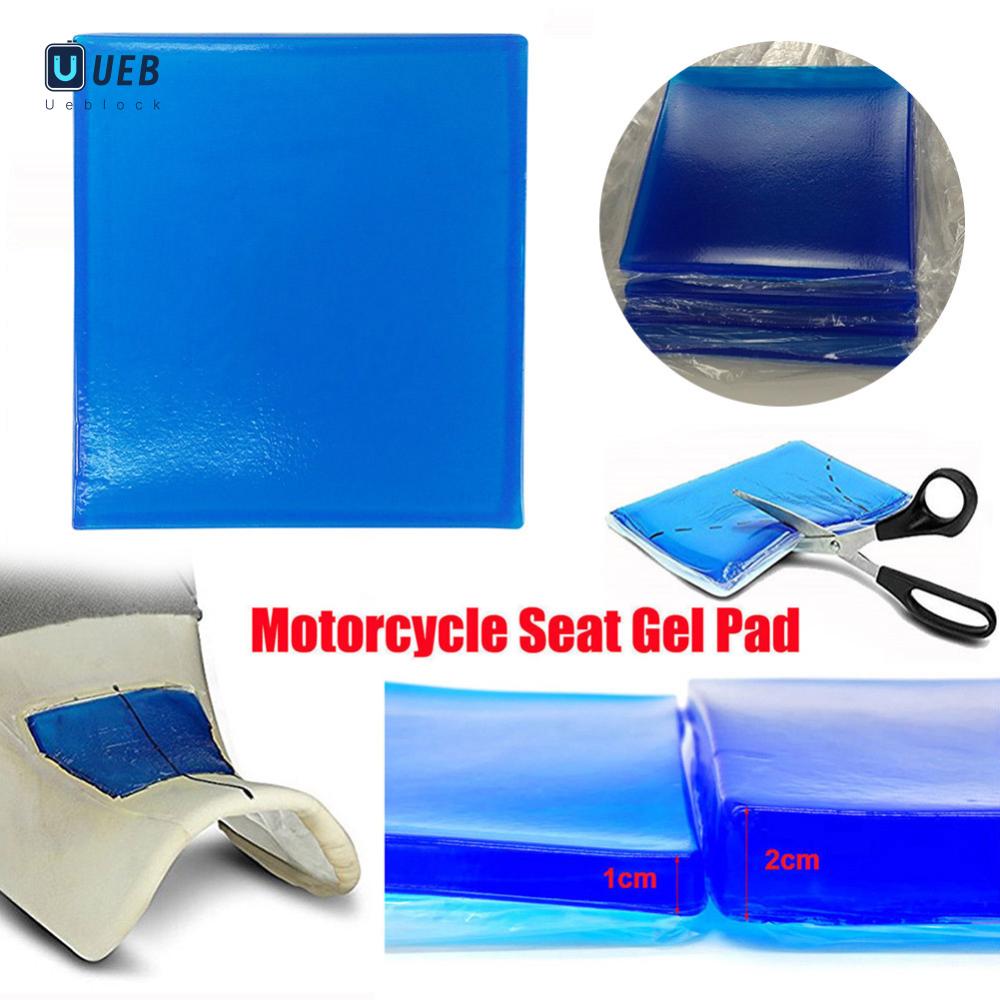 Ueblock✈ Motorcycle Seat Gel Pad Shock Absorption Mat Comfortable Soft Cushion Blue ราคา 149 บาท*ส่งฟรี