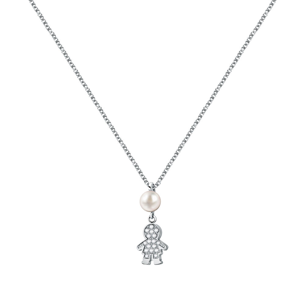 Morellato Perla Collection 38+4cm Women's 925 Silver Necklace SAER45 ราคา 5,683 บาท*ส่งฟรี