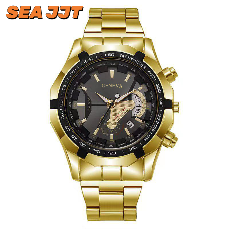 SEA JJT Men's Fashion Business Quartz Watch with Premium Metal Strap Design ราคา 113 บาท*ส่งฟรี