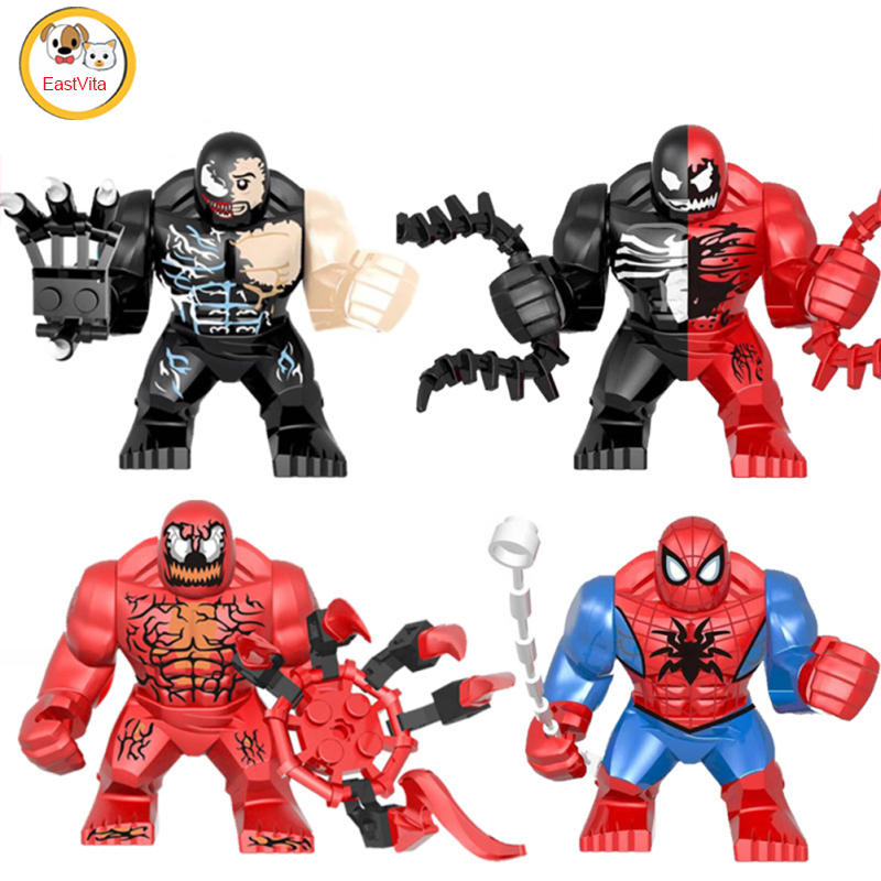 Building Block Toys Superhero Venom Slaughter Minifigures Assembling Block Children Boy Girls Gift