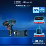 Máy vặn vít dùng pin GDR 120-LI (SOLO) + Bộ mũi vặn vít X-line Mini 25 món