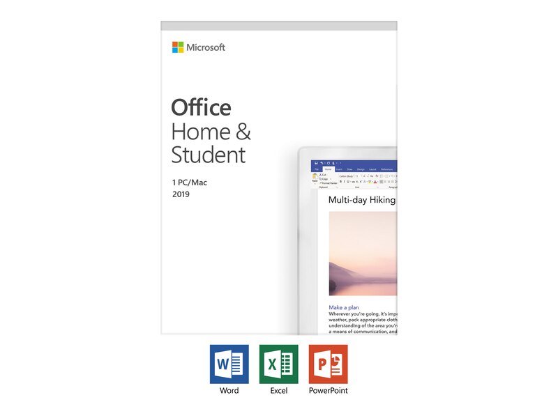 microsoft office 2019 home and student price