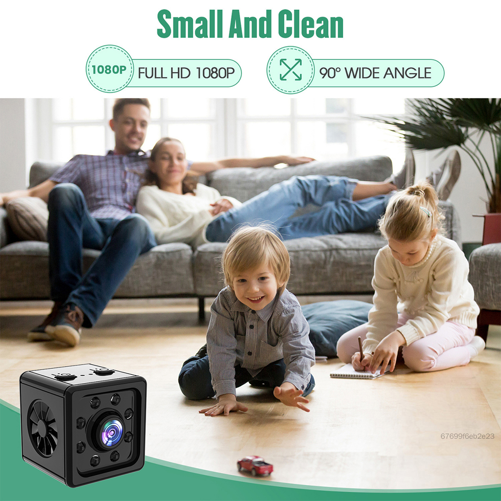 กล้อง HD 1080P WiFi อายุการใช้งานแบตเตอรี่ยาวนาน 2 ชั่วโมงสำหรับกล้อง IP ของ Baby Monitor ET-TH ราคา 350 บาท*ส่งฟรี