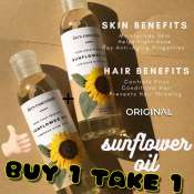 Hers Essentials Cold Pressed Sunflower Oil - Multifunctional Skin & Hair Care