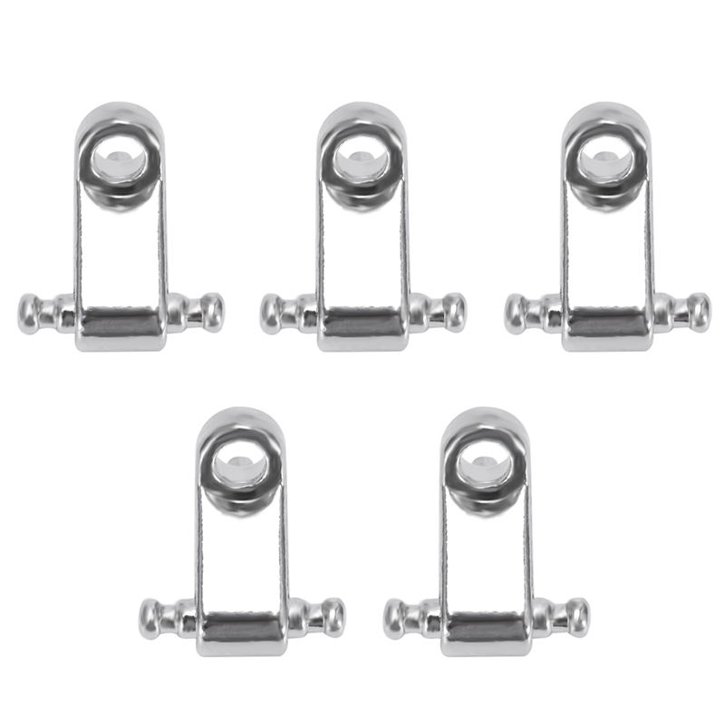 1 Set 10 Pcs Electric Guitar Roller String Tree String Retainer - Silver