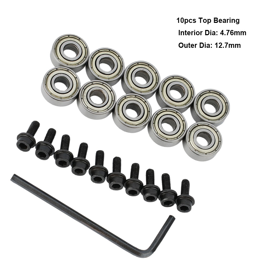 [Vật phẩm] 10 thanh dẫn vòng bi gắn trên mũi dao S cho ổ mũi dao 12.7mm [Hàng có sẵn]
