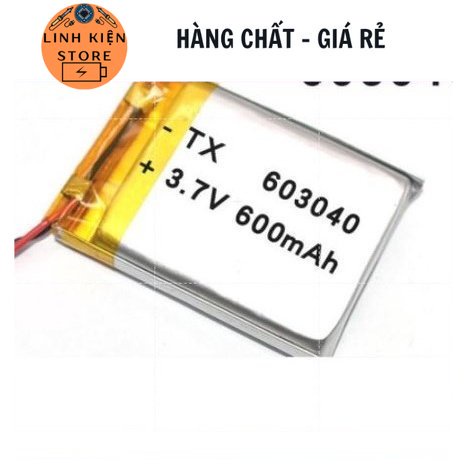 Pin li-po lithium 3.7v dung lương từ 40-15000mah