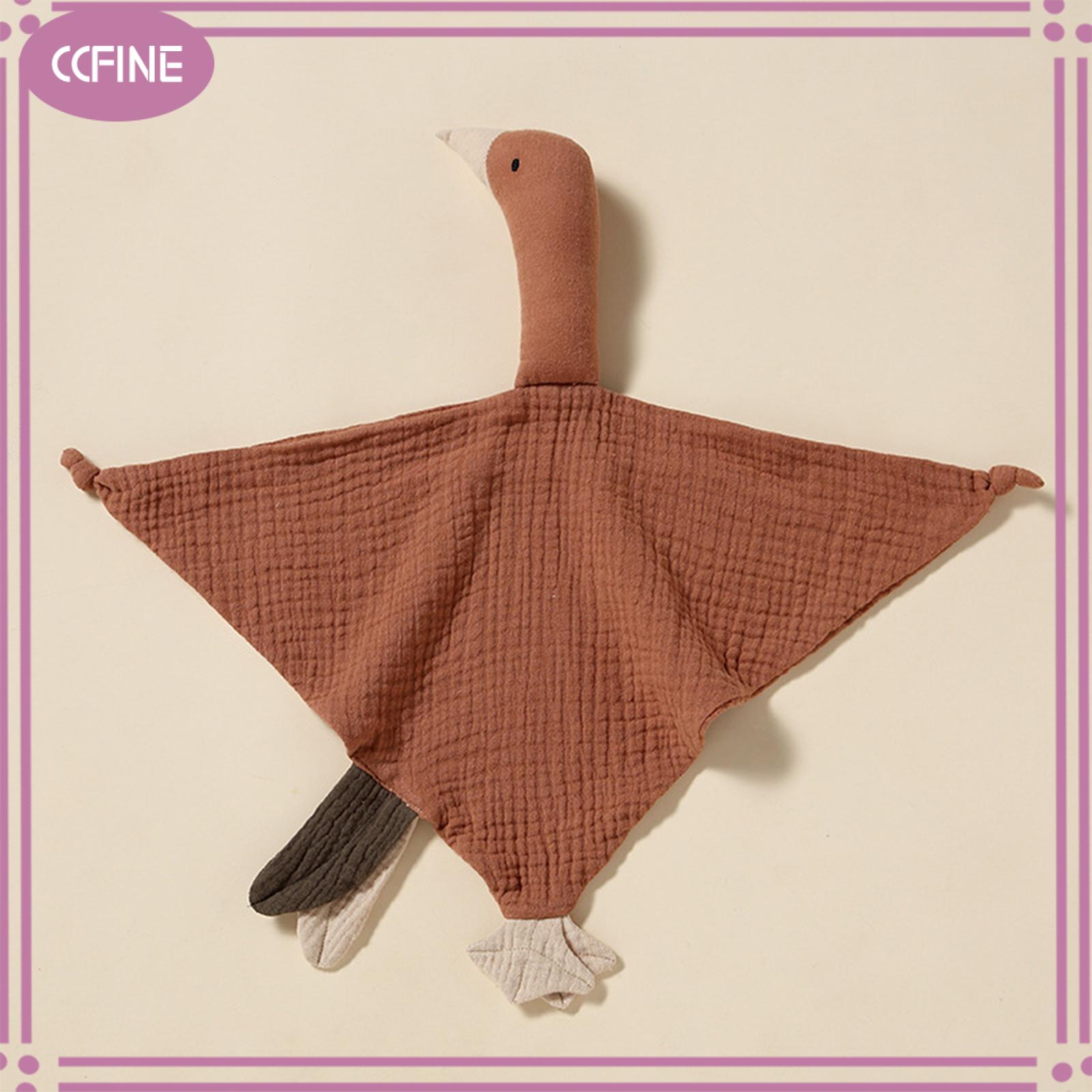 Ccfine Ngỗng Hình chăn bảo vệ thiên nga nhỏ Comfort Đồ Chơi Thoải Mái Lovey Chăn Cho giấc ngủ thoải mái Chơi Lý Tưởng Quà Tặng Trẻ Mới Biết Đi
