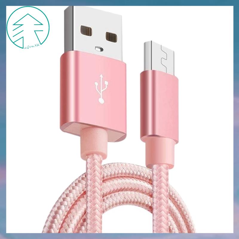 Android Charger Cable, 2 Meter Android Fast Charging Nylon Braided Universal Use Charger for Android Phones
