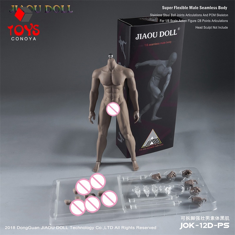 Jiaou Doll 1/6 Seamless Male Body Action Figure Wtih 3 Skin Colors - China  1/6 Action Figure and 1/6 Action Figure Toy price