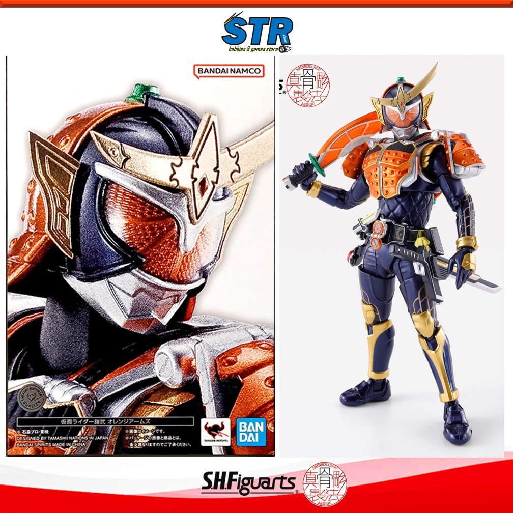 Bandai Tamashii Nations S.H. Figuarts Kamen Rider Gaim - Sakura Hurricane, Action Figure Collezionabile