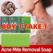 Wormwood Mite Removal Soap for Itch Relief and Acne