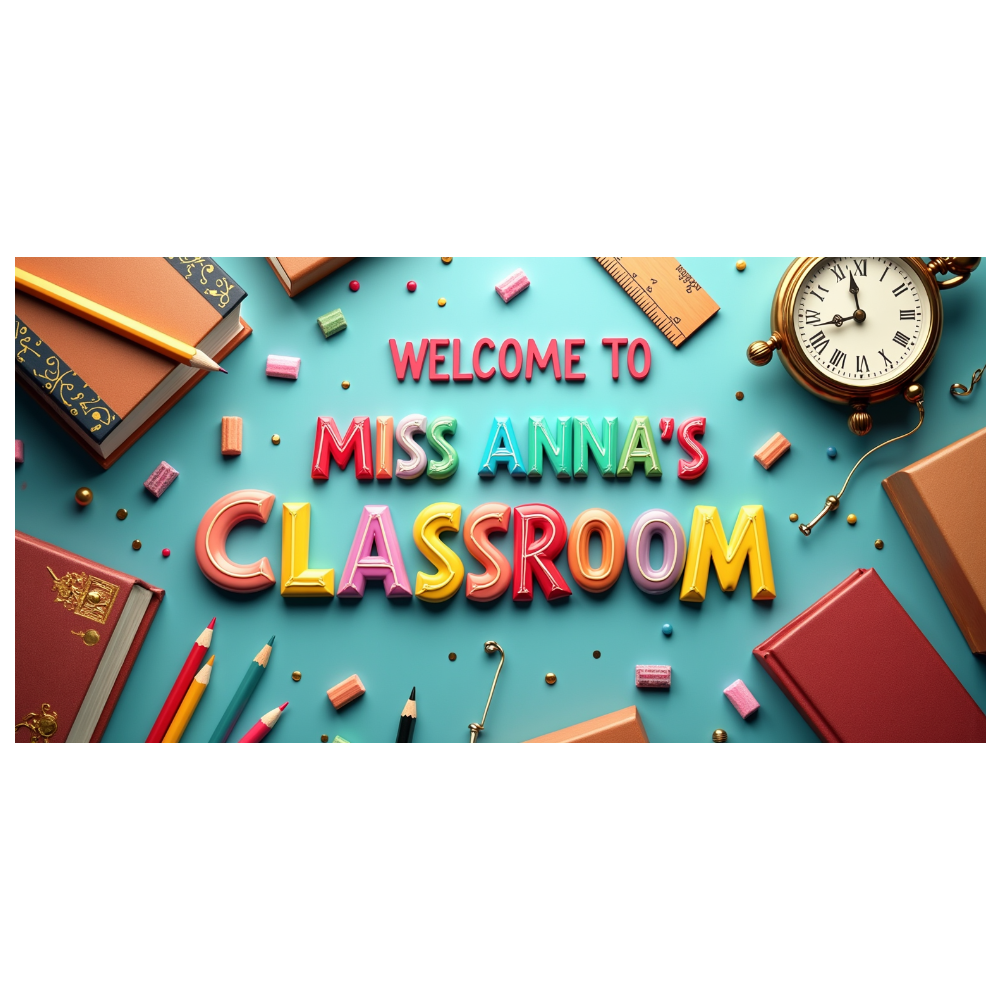 to Classroom Banner Science Classroom Decor Backdrop Planet Theme Background Teaching Decoration Teacher Supplies Learning Space Welcome