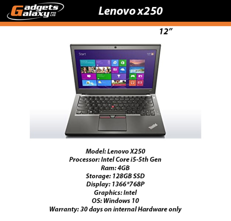Lenovo Thinkpad x250 Local Refurbished