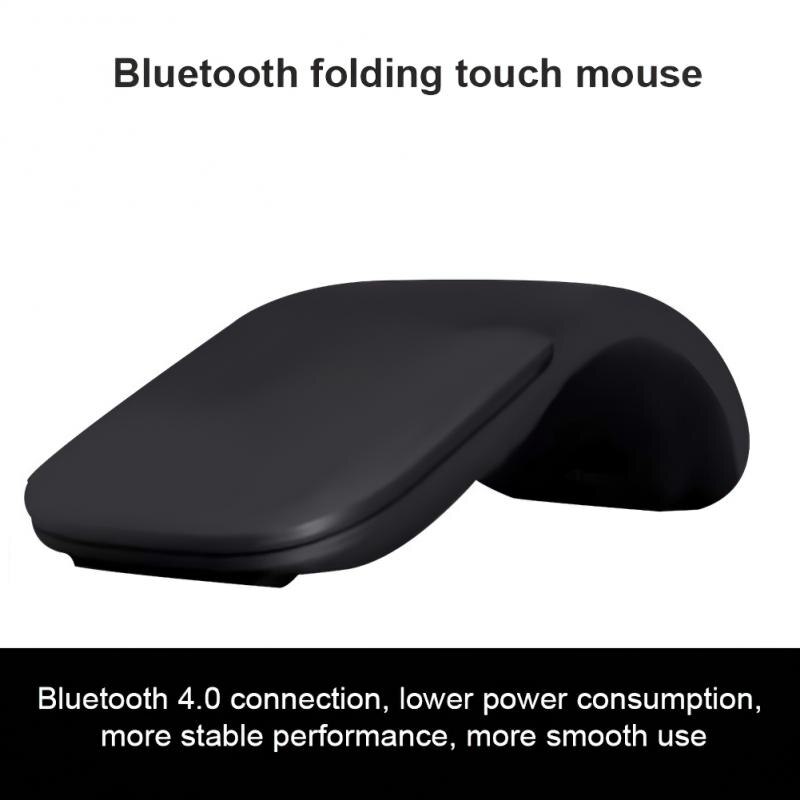 4.0 Folding Mute Mouse Is Suitable For Microsoft Computer Light 4 Generation Touch Wireless Mouse