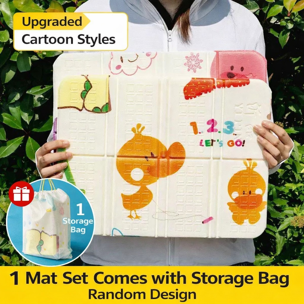 Camping Mat XPE Foldable Waterproof Moisture Proof Picnic Beach Hiking Portable Lightweight Seat Cushion Travel