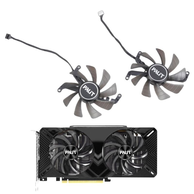 85mm 4Pin GA91S2U Cooling Fan DC12V 0.4A GPU Fan for PALIT 2070 2060 1660 1660 Ti Graphics Harga  16 Ringgit*Penghantaran Percuma