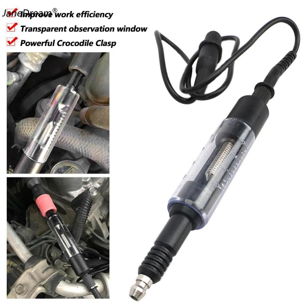 Janedream 12V bugi đánh lửa cho xe ô tô Tester cuộn dây Hệ thống đánh lửa xét nghiệm chẩn đoán công cụ phổ điều chỉnh công cụ sửa chữa ô tô