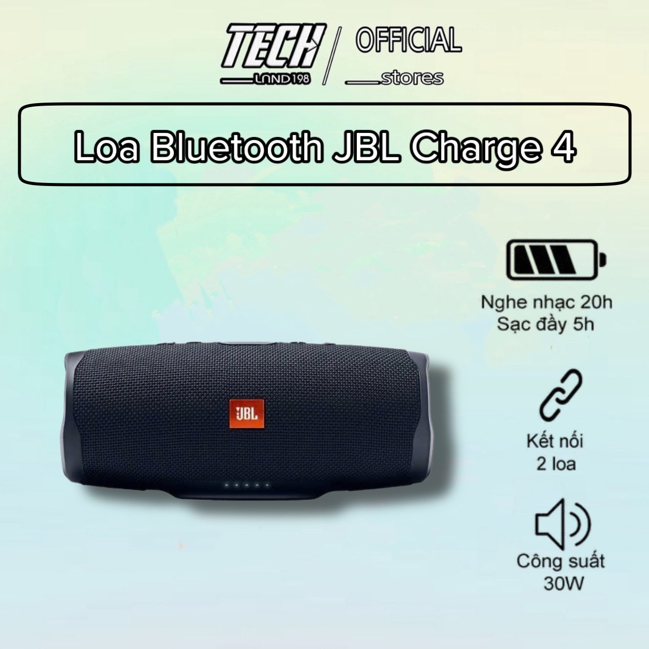 Loa Bluetooth JBL Charge 4 - HÀNG MỚI - HÀNG CHÍNH HÃNG