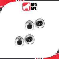 AZLA SednaEarfit Crystal 2 Standard Premium Replacement Eartips: German LSR Silicone with Hexagonal Filter (Crystal2)