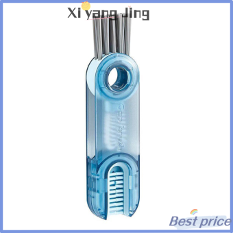 Xyj Flash Sale nhà 3 trong 1 bàn chải làm sạch xoay làm sạch bàn chải cốc đa chức năng làm sạch chai bàn chải làm sạch ES phụ kiện nhà bếp khoảng cách sạch hơn