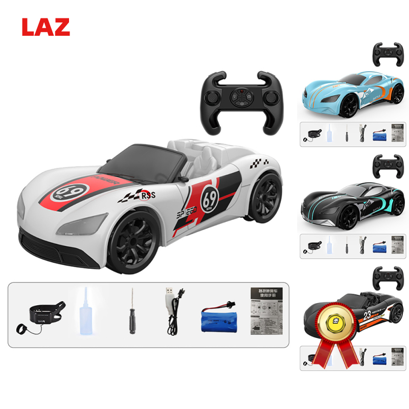 Remote Control Racing Car With Spray Music Light 360 Rotation RC Drift