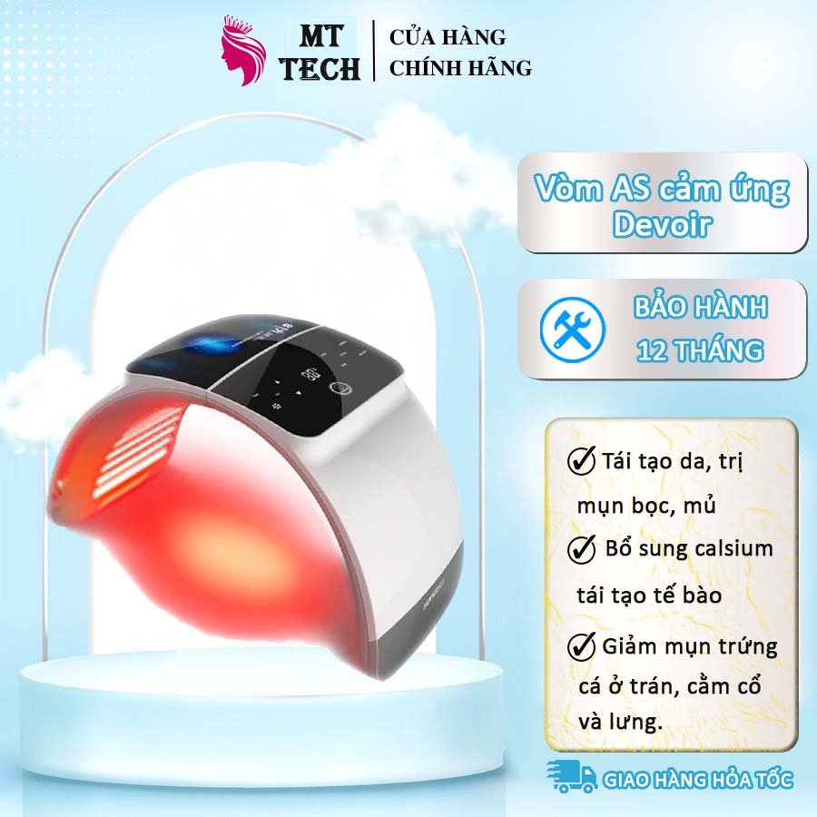 Vòm ánh sáng cảm ứng 7 màu pdt devoir chính hãng bảo hành 12 tháng vvv