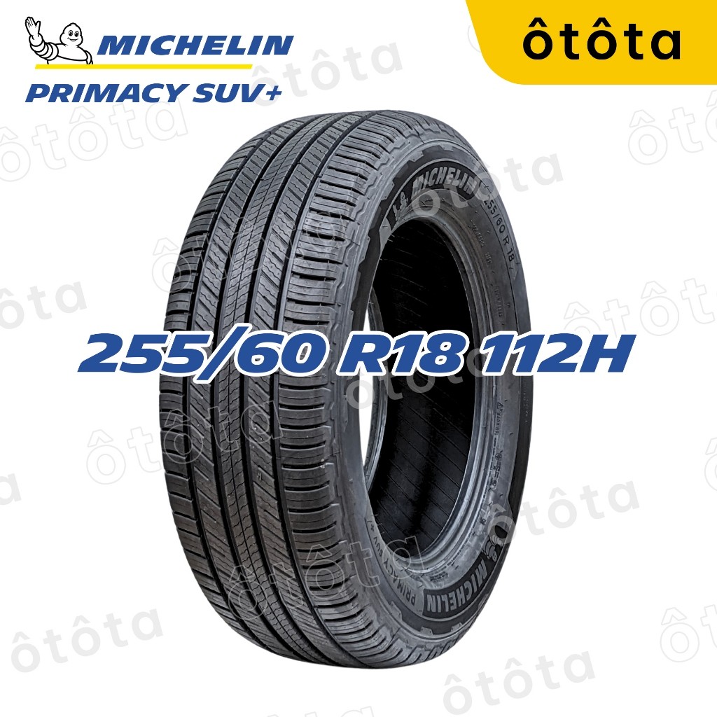 Lốp ô tô Michelin Primacy SUV+– 255/60 R18 112H - Chính hãng BH 6 năm (255/60R18, 255 60 R18) Giá 6,739,200 Đồng*Miễn phí vận chuyển