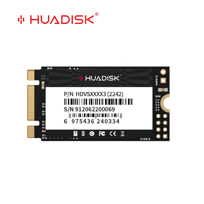 Huadisk 512GB SSD M2 2242 PCIe gen3.0x2 NVMe M.2 SSD 1TB 256GB 128GB Ổ đĩa cứng cho máy tính xách tay ThinkPad t480 x280 t470p T580