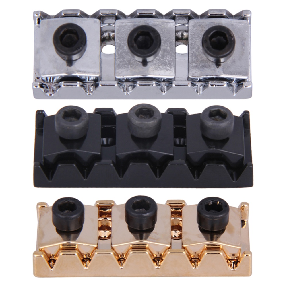 Sportschannel 42.2Mm Khóa đàn guitar Nut Hợp kim kẽm cần Guitar Điện Chuỗi Gối Thay Thế Với Cờ Lê Vít linh kiện nhạc cụ