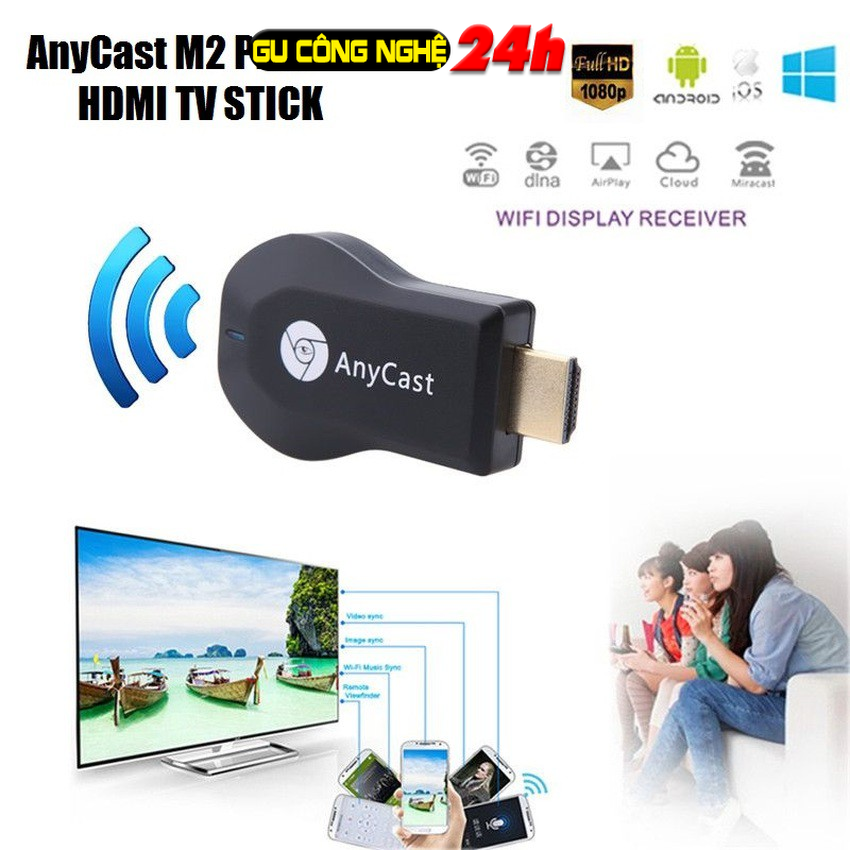 Thiết bị hdmi không dây m2/m4/m9 plus - tốc độ cực nhanh
