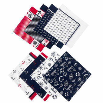 Khăn bandan cá tính họa tiết mỏ neo các mầu - Khăn đội đầu hip hop