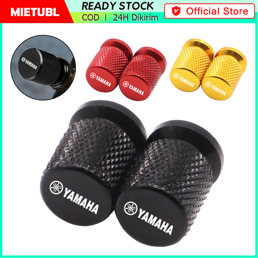 2Pcs Tutup Pentil Ban Mobil Motor Full CNC dengan LOGO Yamaha - Tire Valve Cap Motor Mobil Sepeda Universal Alumunium Tire Valve Cap Motor Mobil Sepeda Universal Harga 19,000 Ringgit*Penghantaran Percuma